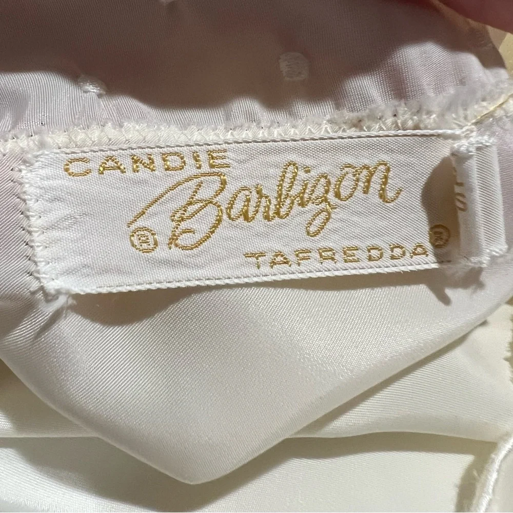 Vintage 1950s Barbizon Candie Tafredda 14 Tall Miss Nylon Slip Dress